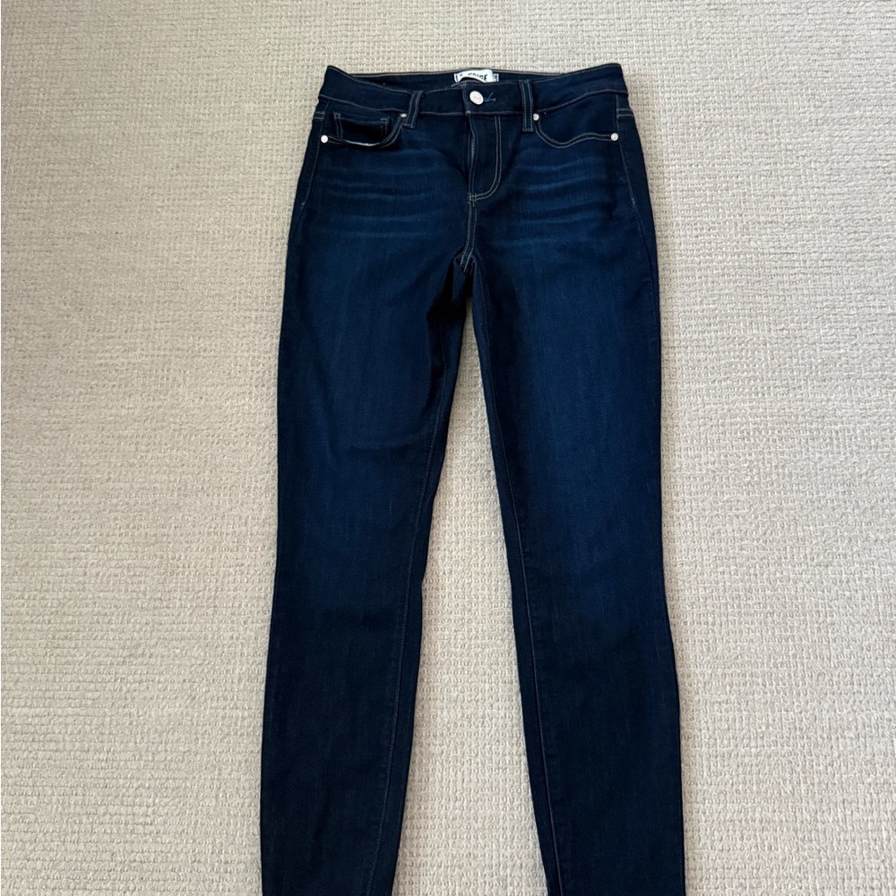PAIGE Women's Deep Indigo Skinny Jeans